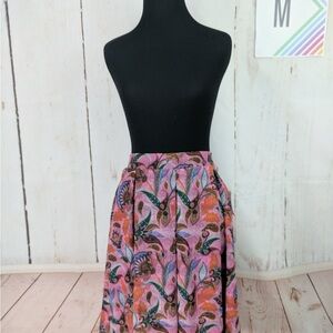 Floral Pink Skirt